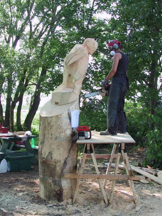 Photo inconnue, 2001, coll. Municipalité Saint-Jean-Port-Joli.