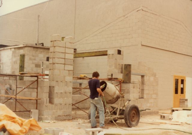 Photo inconnue, 1984, coll. Est-Nord-Est, résidence d'artistes.