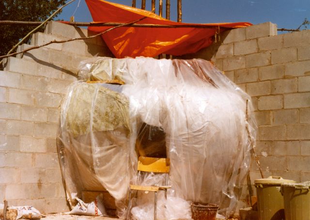 Photo inconnue, 1984, coll. Est-Nord-Est, résidence d'artistes.