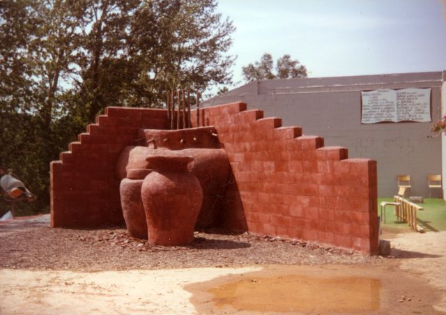 Photo inconnue, 1984, coll. Est-Nord-Est, résidence d'artistes.