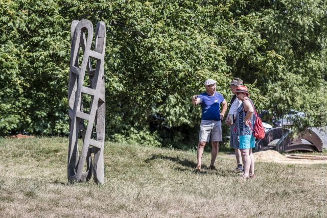 Photo Jean-Sébastien Veilleux, 2018, coll. Biennale de sculpture.