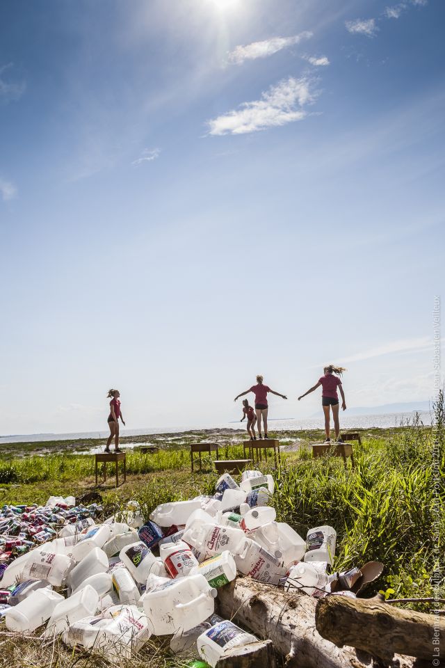 Photo Jean-Sébastien Veilleux, 2018, coll. Biennale de sculpture.