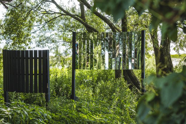 Photo Jean-Sébastien Veilleux, 2016, coll. Biennale de sculpture.