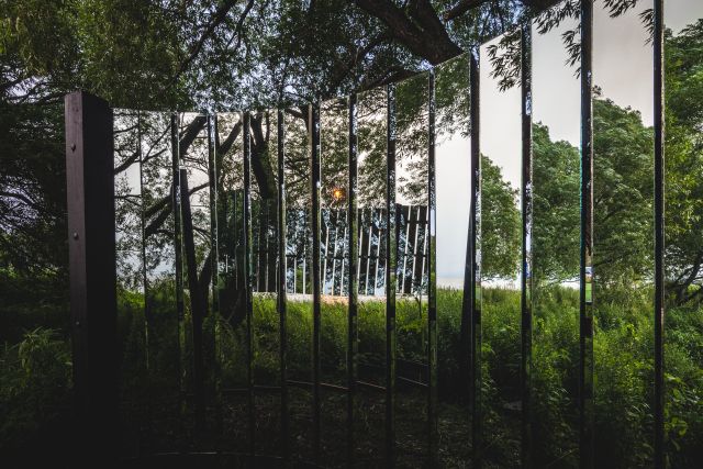 Photo Jean-Sébastien Veilleux, 2016, coll. Biennale de sculpture.