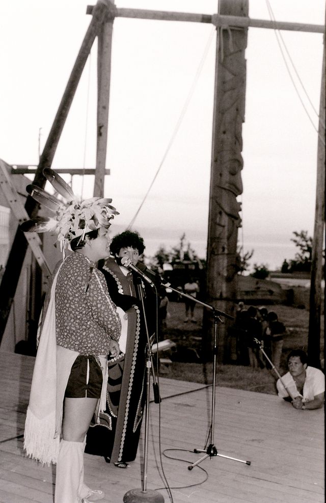 Photo inconnue, 1984, coll. Est-Nord-Est, résidence d'artistes.