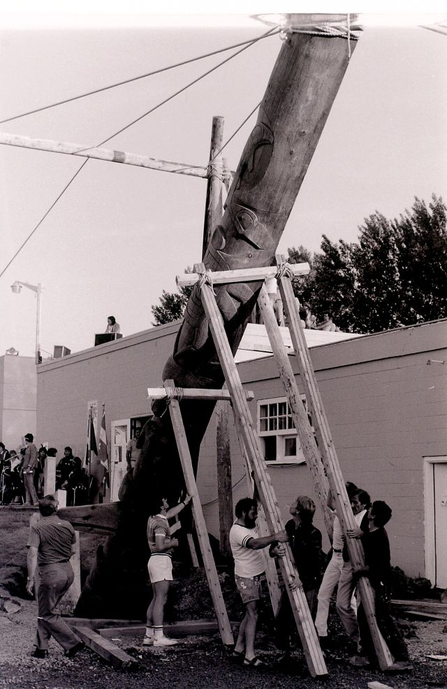 Photo inconnue, 1984, coll. Est-Nord-Est, résidence d'artistes.